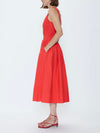 Alessia Dress in Maraschino