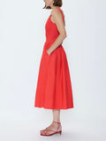 Alessia Dress in Maraschino