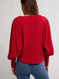 Quinn Knit Thermal in Salsa