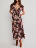 Forsythia Maxi in Deep Fudge Combo
