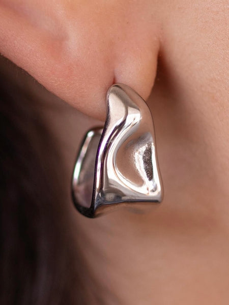 Zoey Shimmer Hoops