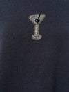 Tini Bit Of Sparkle Sweater in Charcoal