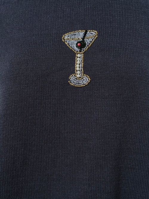 Tini Bit Of Sparkle Sweater in Charcoal