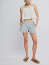 Luna Railroad Short in Horizon Stripe