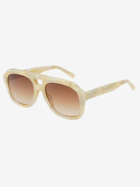 Charlotte Sunglasses in Milky Tortoise