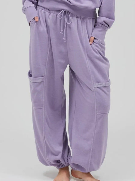 Evening Stroll Jogger in Dusty Purple