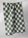 Pear Checker Tea Towel