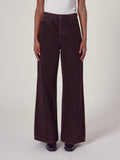 Relaxed Sailor Long Pant in Chocolate Denim