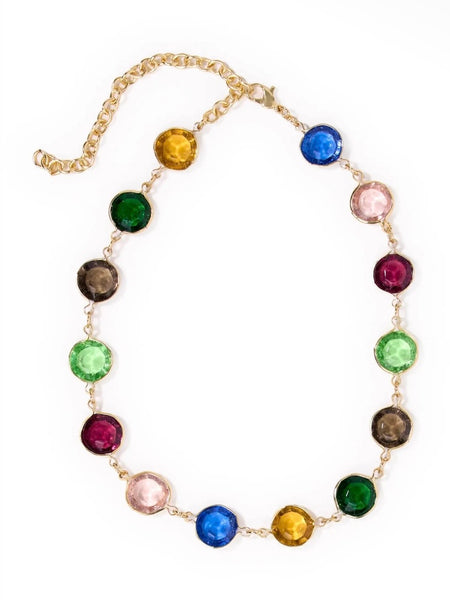Jocelyn Color Glass Necklace
