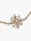 Baguette Snowflake Bolo Bracelet
