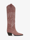 Willa Western Boot in Mauve