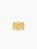 Brooklyn Statement Ring in Gold