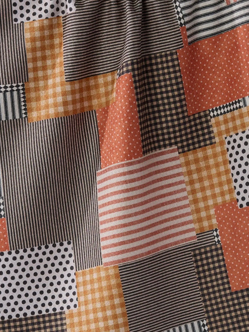Patch And Pumpkin Tea Towel