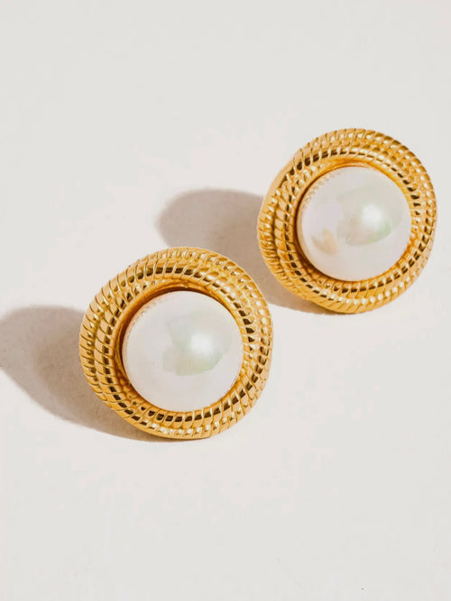 Foire Pearl Studs