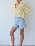 Life Gives You Lemons Blouse in Yellow