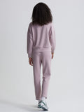 The Rolled Cuff Pant 25 in Mauve Marl