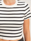 Show Your Stripes Tee in Black