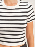 Show Your Stripes Tee in Black