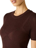 Blakelee Sweater Top in Walnut