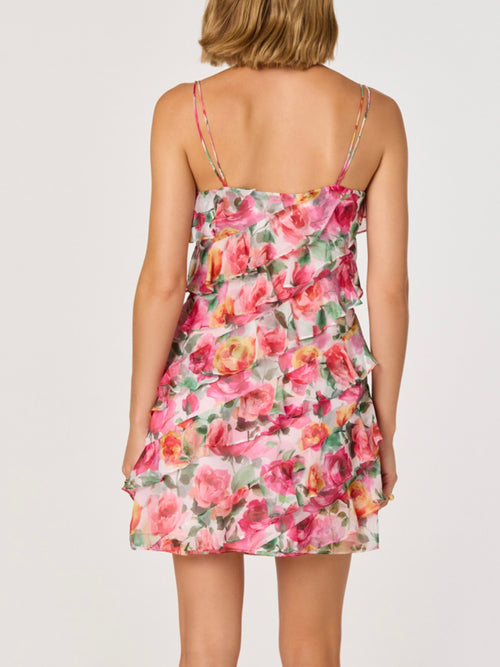 Blanca Dress in Pink Floral