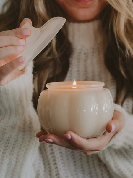 Warm and Cozy Pumpkin Jar Candle
