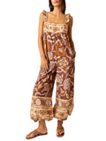 Bali Albright Jumpsuit in Coffee Combo