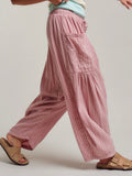 You're My Kind Of Stripe Pants in Pink