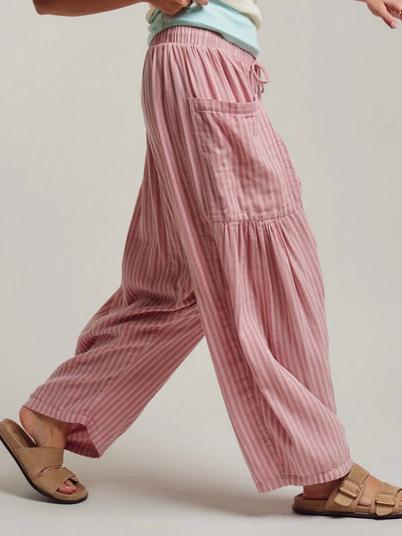 You're My Kind Of Stripe Pants in Pink