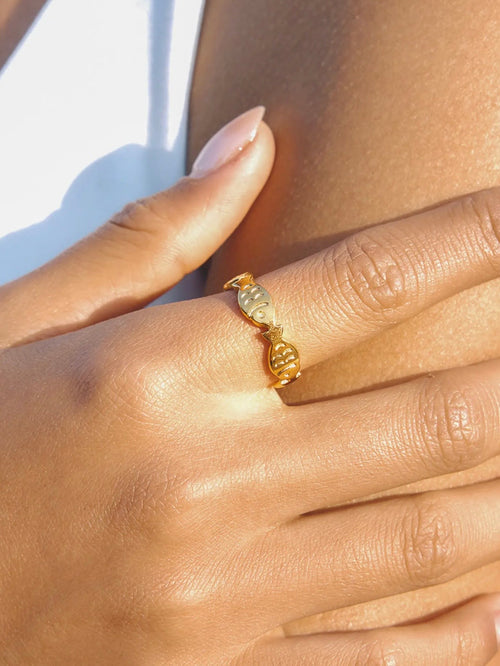 Livia Fish Open Ring