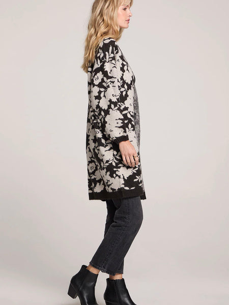 Emersyn Sweater in Black Floral