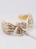 Reynolds Sequin Headband in Silver/Gold