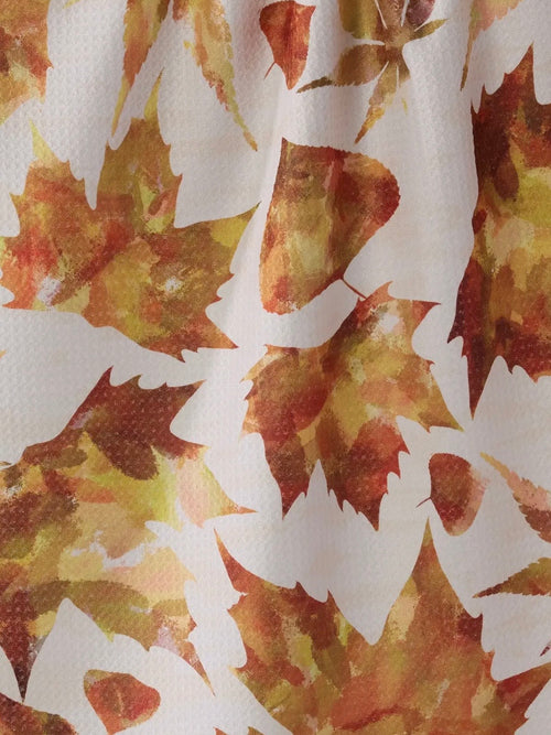 Painted Fall Tea Towel