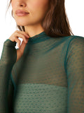 FP On The Dot Layering Top in Evergreen