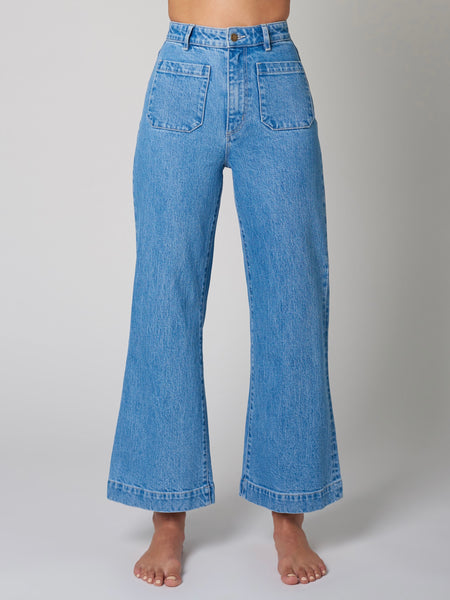 Play All Day Pant in Chambray Wash