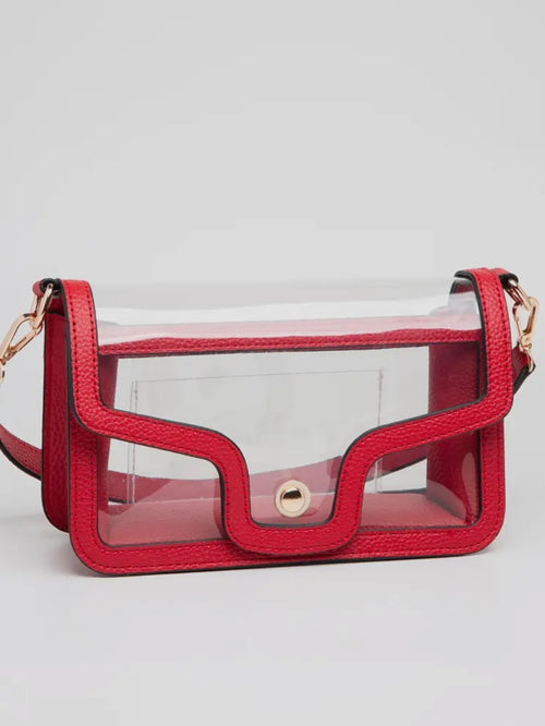 Envelope Stadium Bag in Red