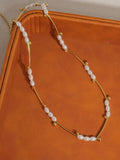 Nera Petite Pearl Chain Necklace