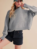 Simple Road Sweater in Grey