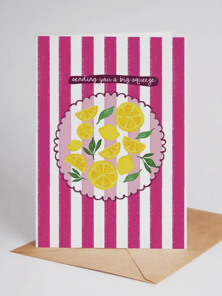 Sending You A Squeeze Greeting Card