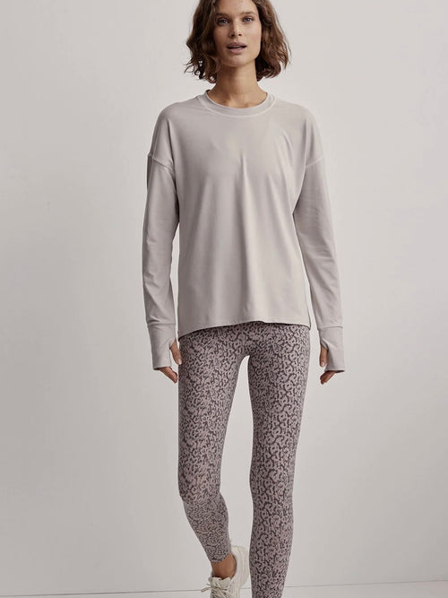 Cella Long Sleeve Tee in Chateau Grey