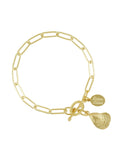 Oyster Paperclip Bracelet