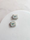 Sardine Porcelain Stud Earrings