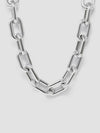 Chunky Chain Necklace in Silver