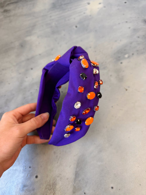 Monster Mash Headband in Purple