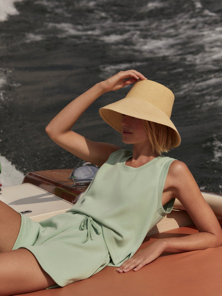 Goodwin Sunhat in Anise Flower