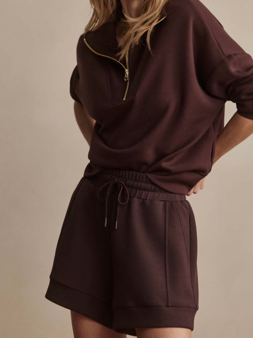 Atrium High Rise Short 4.5 in Coffee Bean