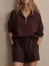Atrium High Rise Short 4.5 in Coffee Bean