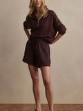 Atrium High Rise Short 4.5 in Coffee Bean