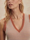 Albane Knit Dress in Caramel Clay