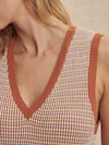 Albane Knit Dress in Caramel Clay