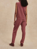 The Rolled Cuff Pant 28.5 in Wild Rhubarb